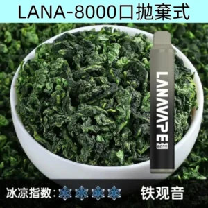Lana8000口拋棄式 可充電一次性電子煙|【鐵觀音】